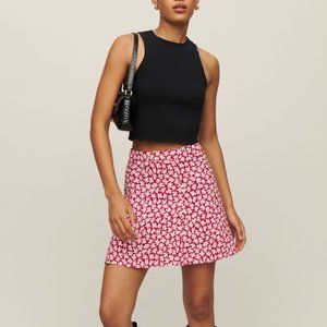 Reformation Flounce Skirt in Grenadine